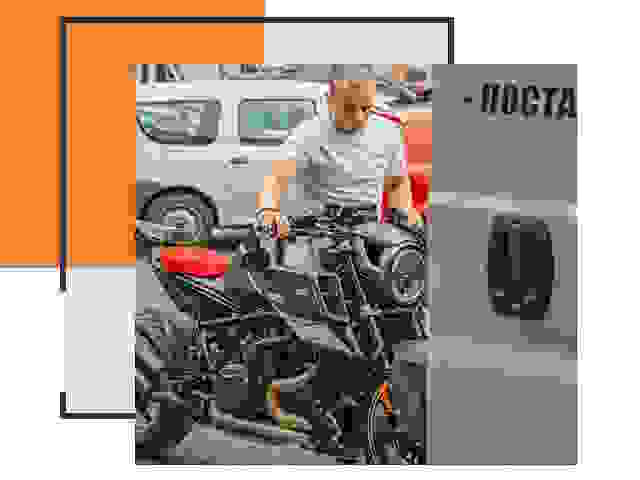 Перевозка мотоцикла по России - Услуги Перевозка-Ксм